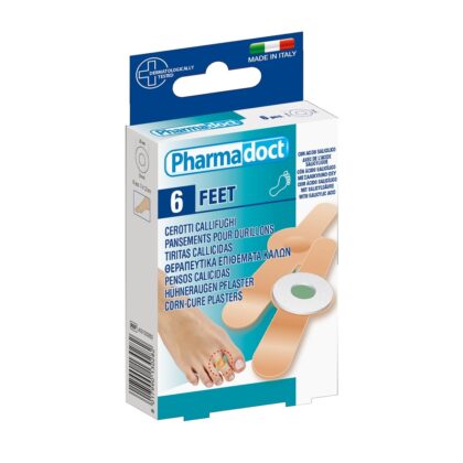 Plasturi pentru indepartarea bataturilor, disc central, diam 2 cm (6 buc)