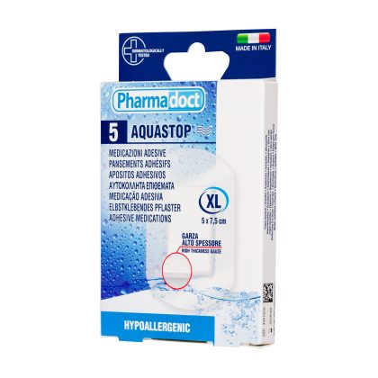 Plasturi Aquastop x 5 buc. marime XL (5x7.5cm.)