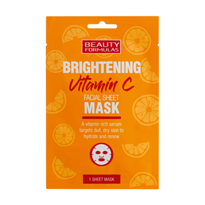 Masca servetel pentru iluminare, cu Vitamina C x 1 buc. - Beauty Formulas
