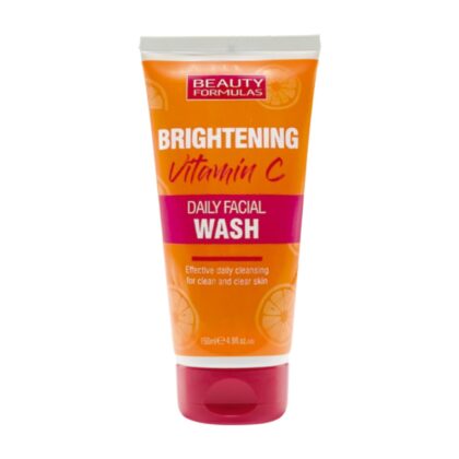 Sapun gel pentru curatarea zilnica a fetei, pentru iluminare, cu Vitamina C x 150ml., Beauty Formulas