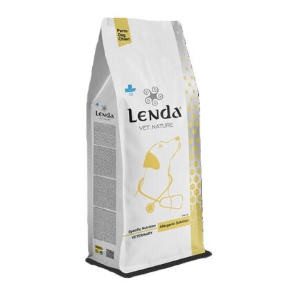 Hrana dietetica uscata pentru caini adulti Lenda VET Dog Allergenic Solution 2kg pentru reducerea intoleranțelor la ingrediente și nutrienți