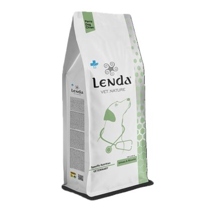 Hrana dietetica uscata pentru caini Lenda VET Dog Urinary & Struvite 2kg pentru dizolvarea calculilor de struvit și reducerea recurenței acestora