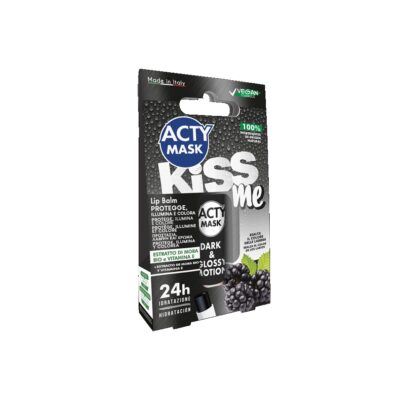 Balsam de buze hidratant, cu extract de mure si Vitamina E - Acty Mask, Pharmadoct